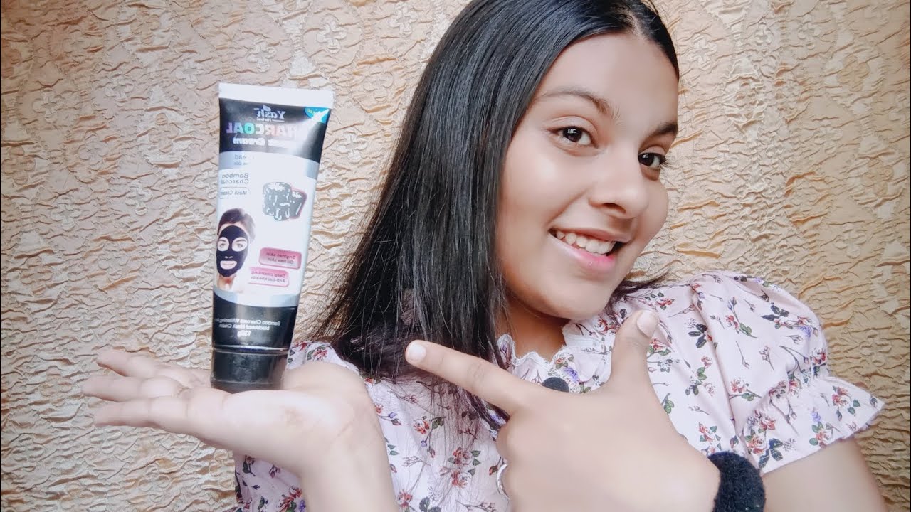 How to use Yash herbal charcoal mask ❤️| trying viral charcoal mask🫣| NOT SPONSORED| Honest reviews😄
