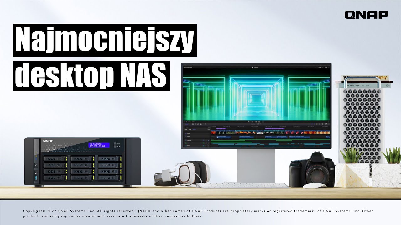 Najmocniejszy 12-zatokowy desktop NAS - TS-h1290FX