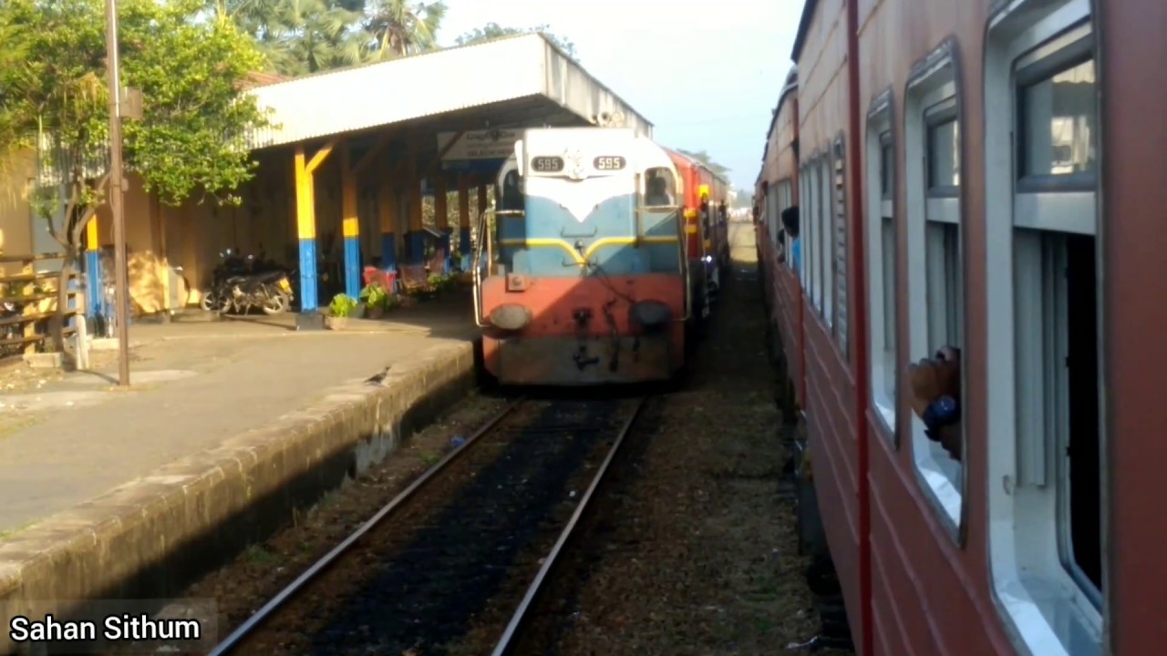 Colombo To Batticaloa Night mail and Udaya Devi Crossing Valachchenai