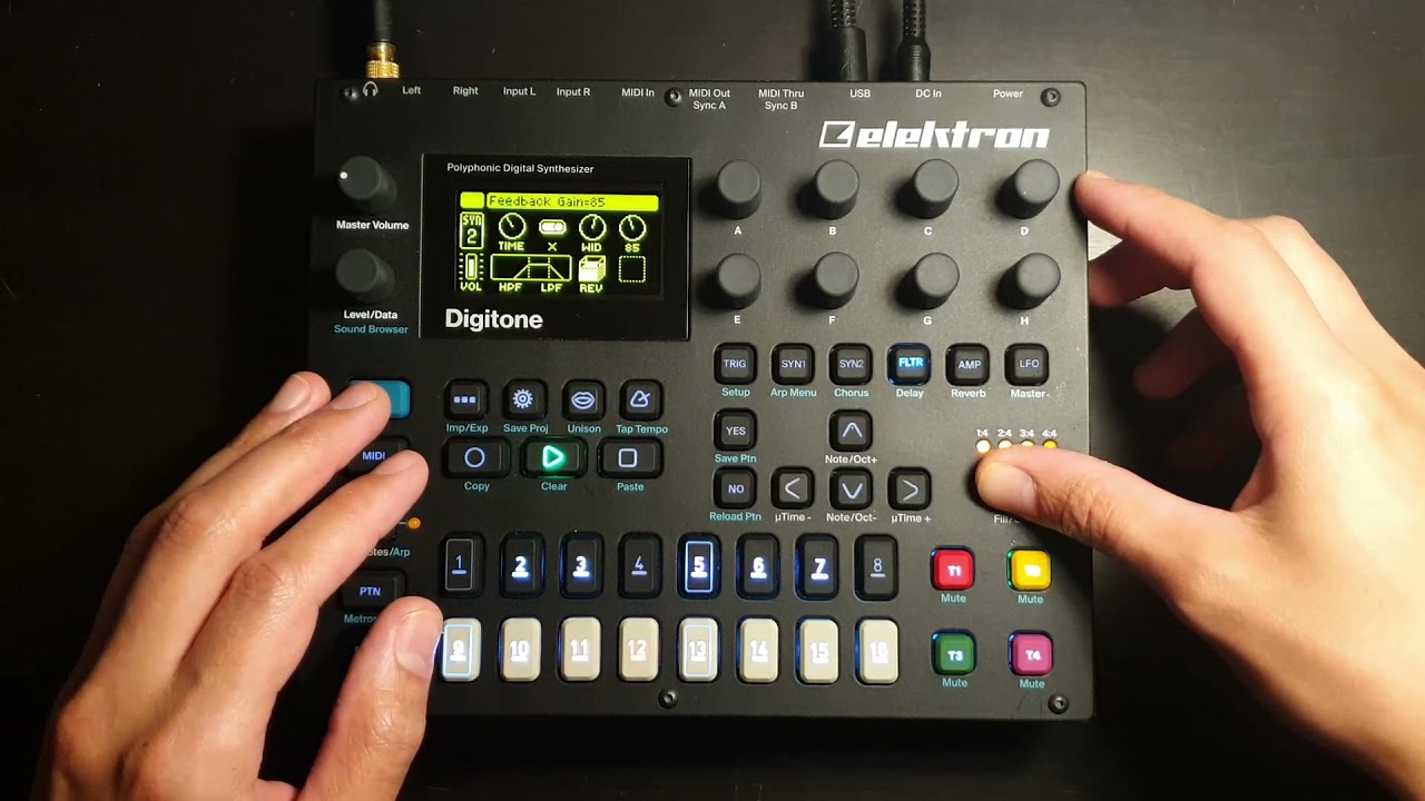 Lofi Hip Hop on the Digitone