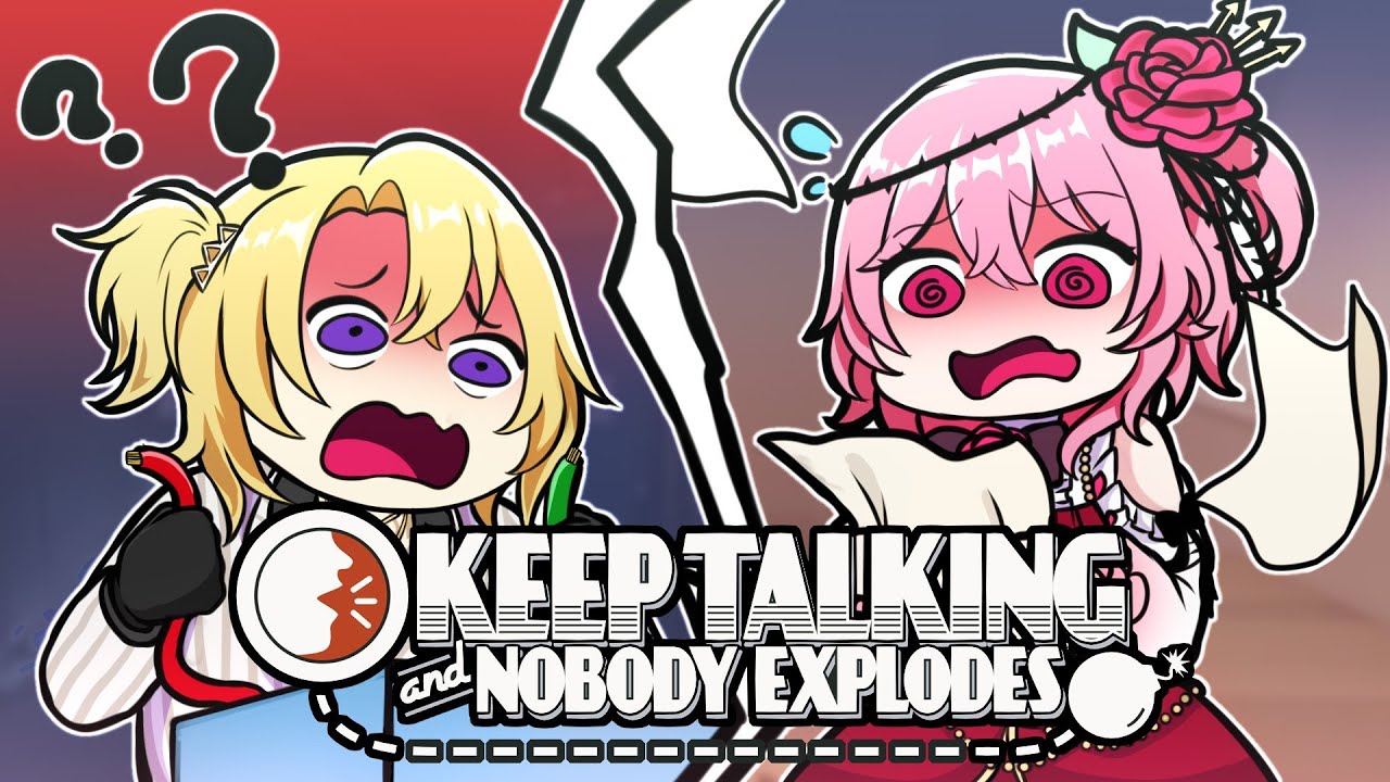 【KEEP TALKING AND NOBODY EXPLODES】PLAYING WITH WOSEMI SAMA【NIJISANJI EN | Luca Kaneshiro】