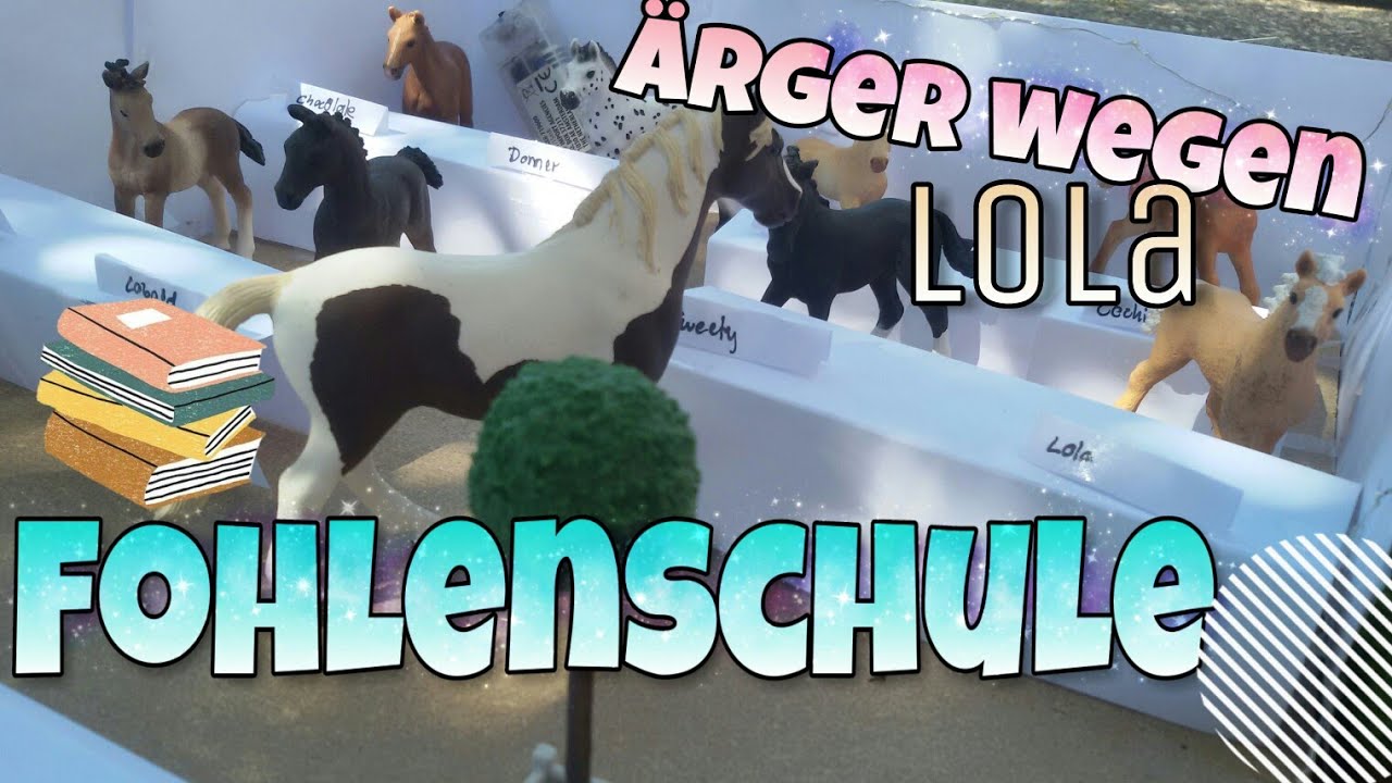 Fohlenschule 🐎📚 [Schleich] Das Missverständniss..😟😲😔