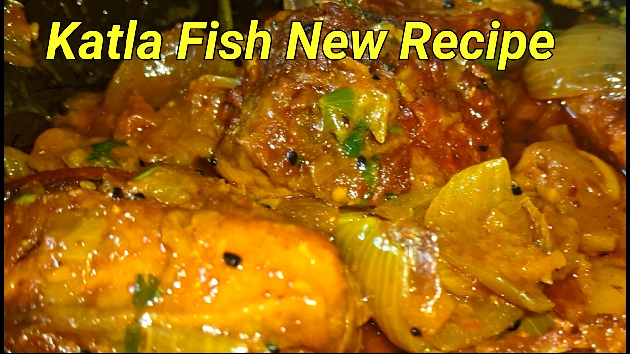 Katla Fish Curry Recipe |কাতলা মাছের ঝোল একবার এইভাবে বানিয়ে খেলে বারবার খেতে চাইবে |Fish recipe
