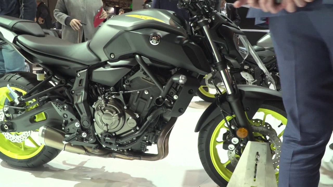New Yamaha MT-07 - Closer look | EICMA 2017
