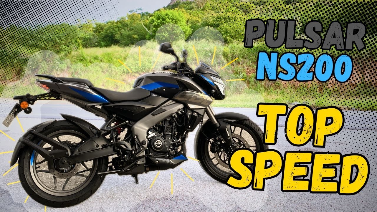 Bajaj Pulsar NS200: TOP SPEED sem descida, velocidade painel e GPS. Custo-benefício exepcional 😍🔥🚀