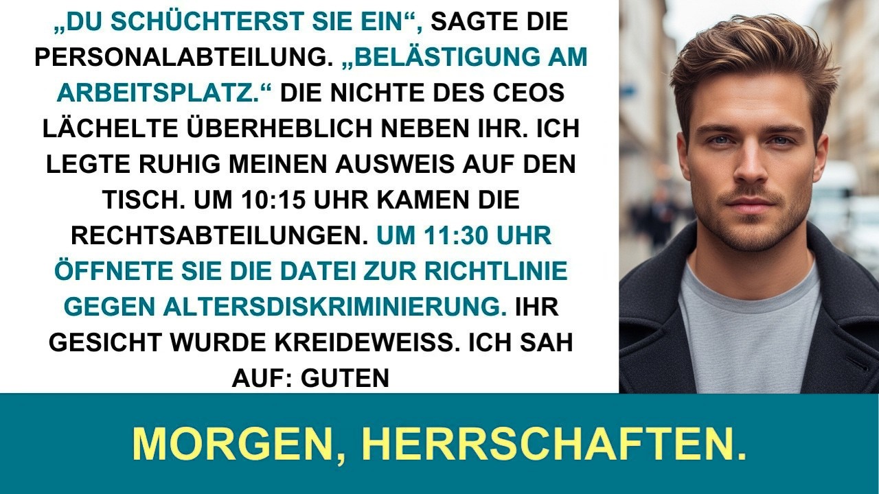 HRs Bel&auml;stigungsvorwurf ging nach hinten los &ndash; ich entlarvte die Nichte des CEOs