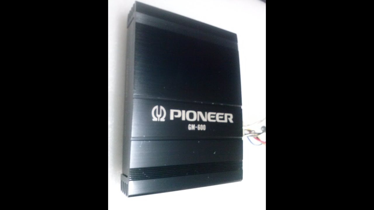 Pioneer modelo GM-600 - Amplificador