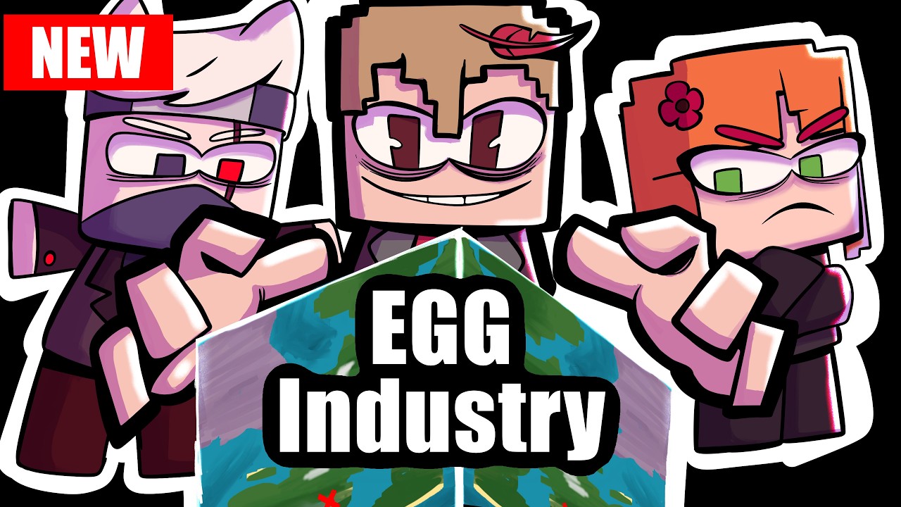 The truth behind EGG Industry. Etho.Geminitay.Grian  |Hermitcraft animatic| Hermitoons|