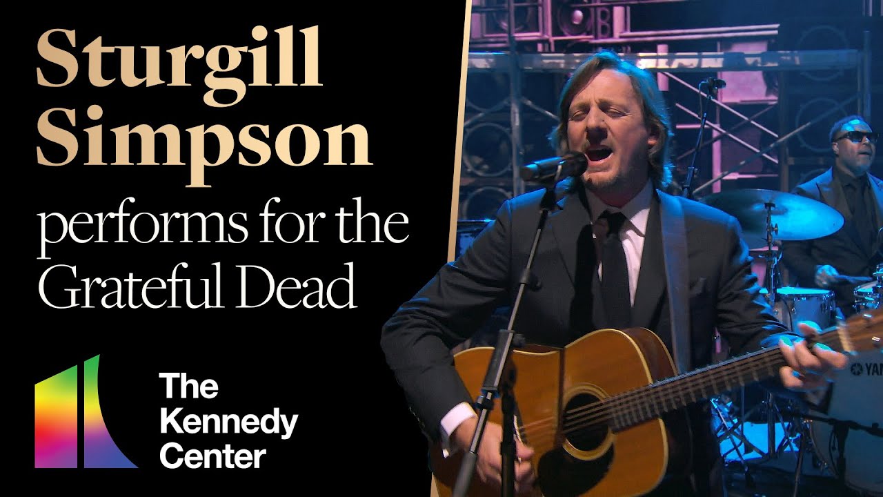 Sturgill Simpson performs “Ripple” with Jerry Garcia for the Grateful Dead | Kennedy Center Honors