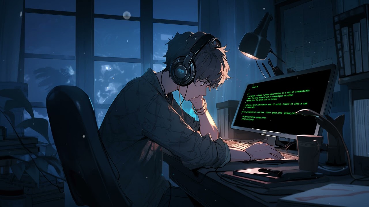 Alone Coding Session 🎧 Lofi Beats To Study ✍️ Relaxing Music | Stress Relief