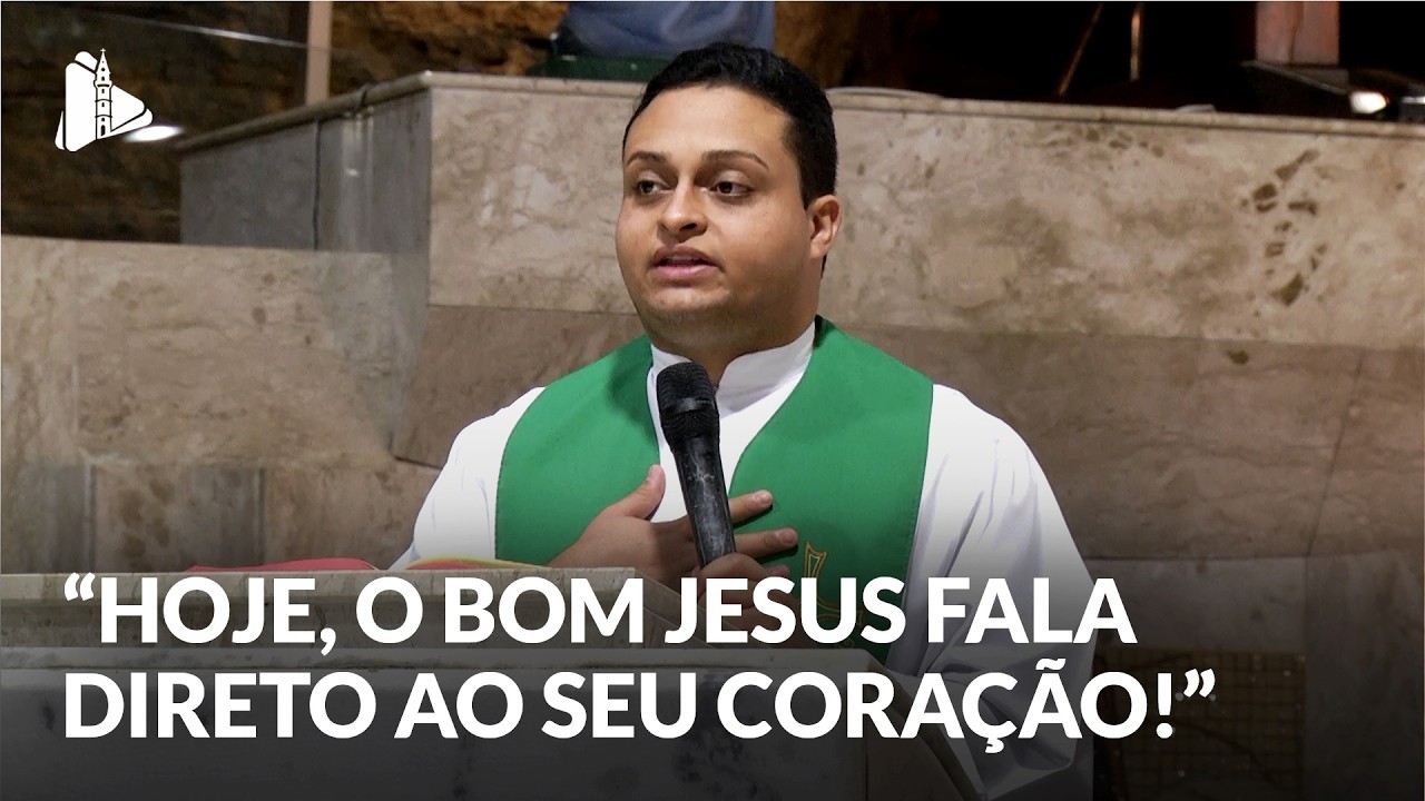Hoje, o Bom Jesus fala direto ao seu coração I Homilia do dia Pe.Caio Oliveira, C.Ss.R |TV BOM JESUS