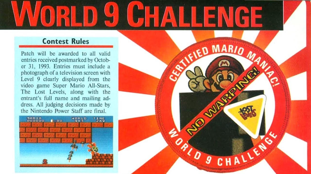 World 9 Challenge - Super Mario Bros.: The Lost Levels