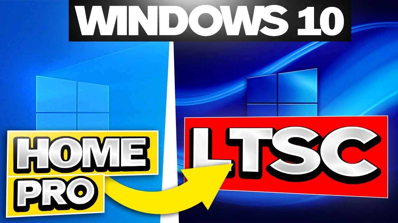 CAMBIA tu Windows 10 a Windows 10 LTSC sin FORMATEAR ✅