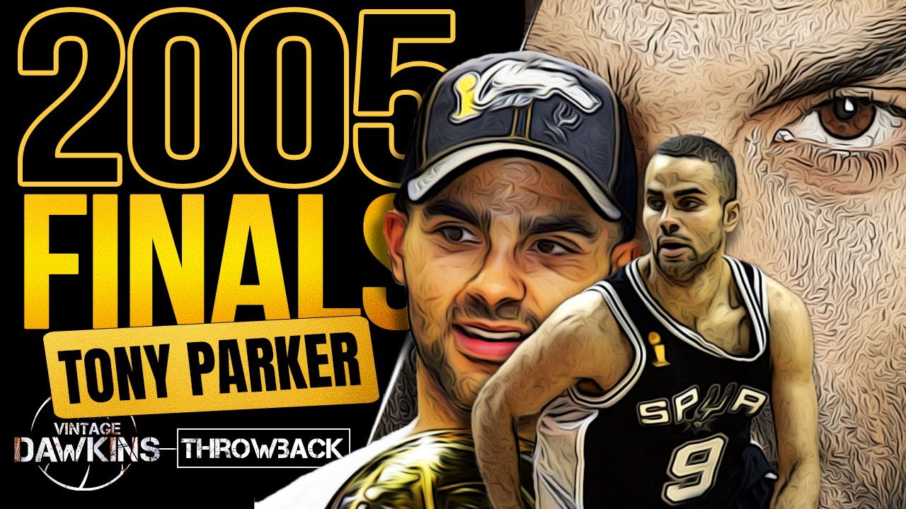 Tony Parker 2005 Finals Full Highlights | Spurs vs Pistons | VintageDawkins