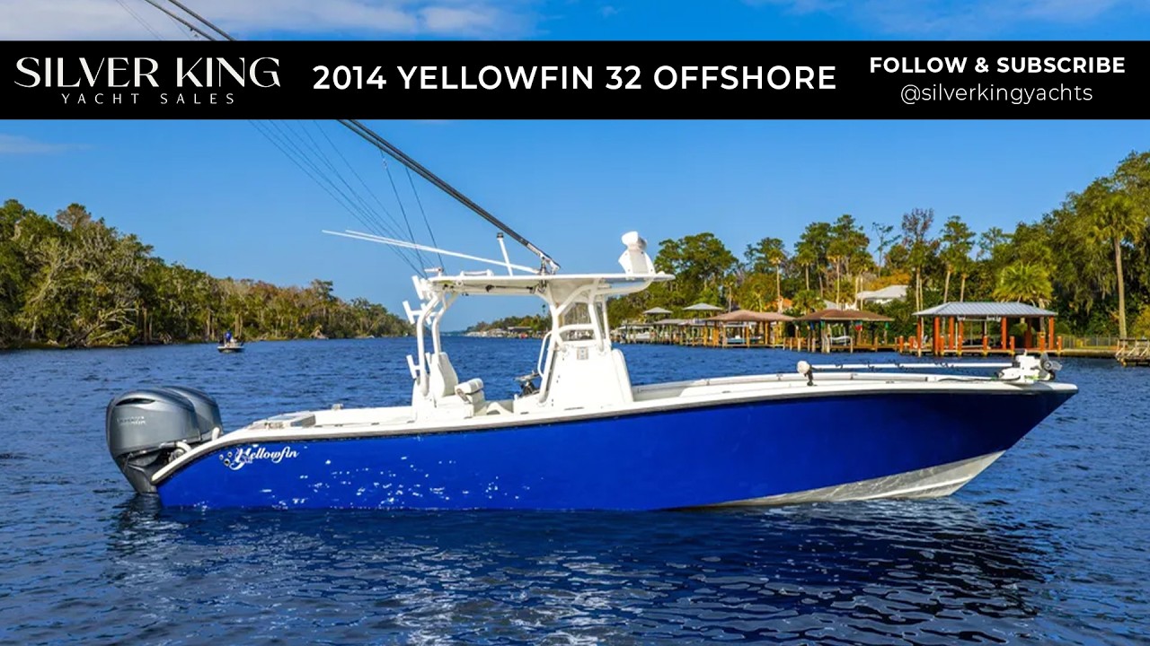 2014 Yellowfin 32' Tour l 2014 Yellowfin 32' For Sale By Silver King Yachts