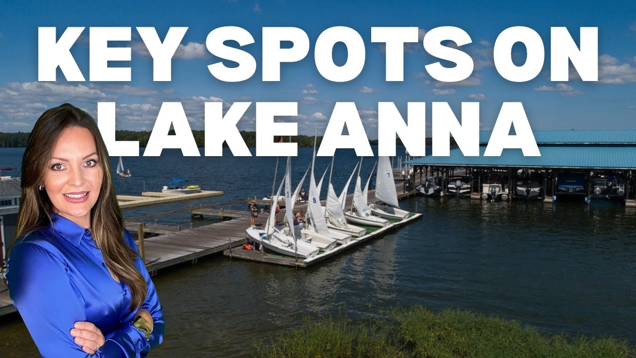 Key Spots on Lake Anna, Virginia