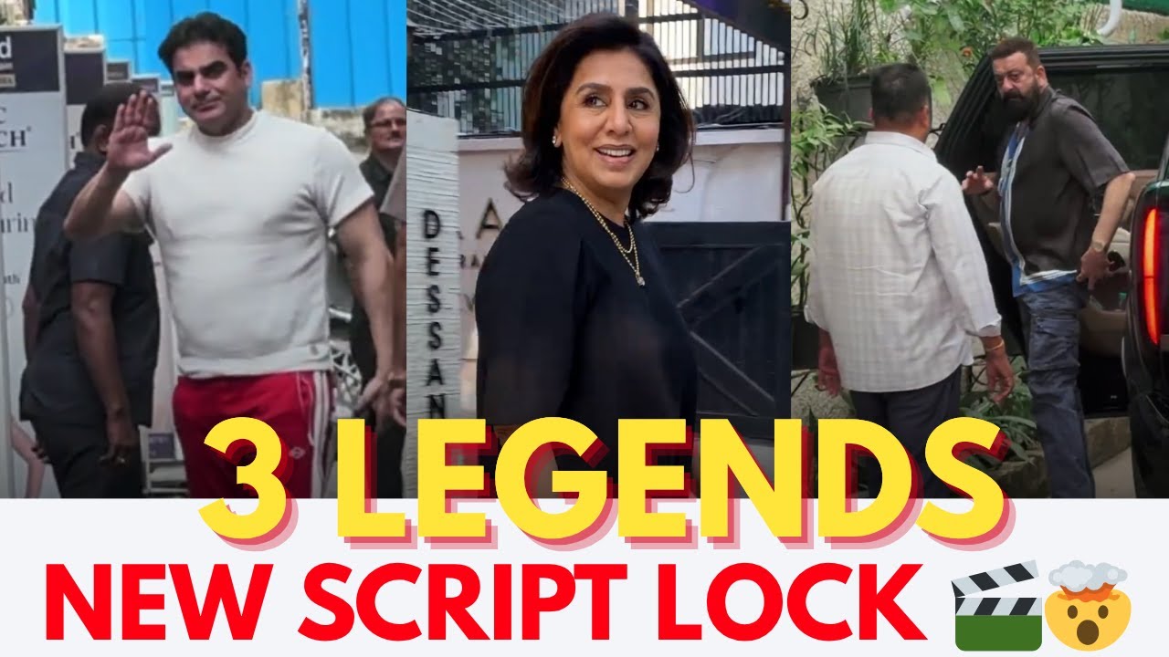 Juhu Mein Bada Dhamaka! 🔥 Sanjay Dutt, Arbaaz Khan aur Neetu Kapoor ki SURPRISE Mulaqat!