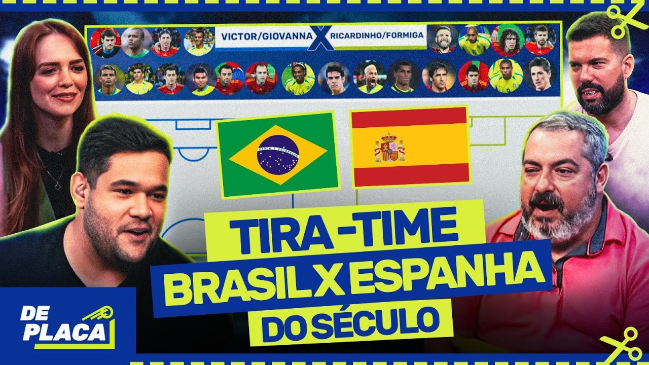 ESPANHA DOMINOU O BRASIL NO TIRA-TIME? 