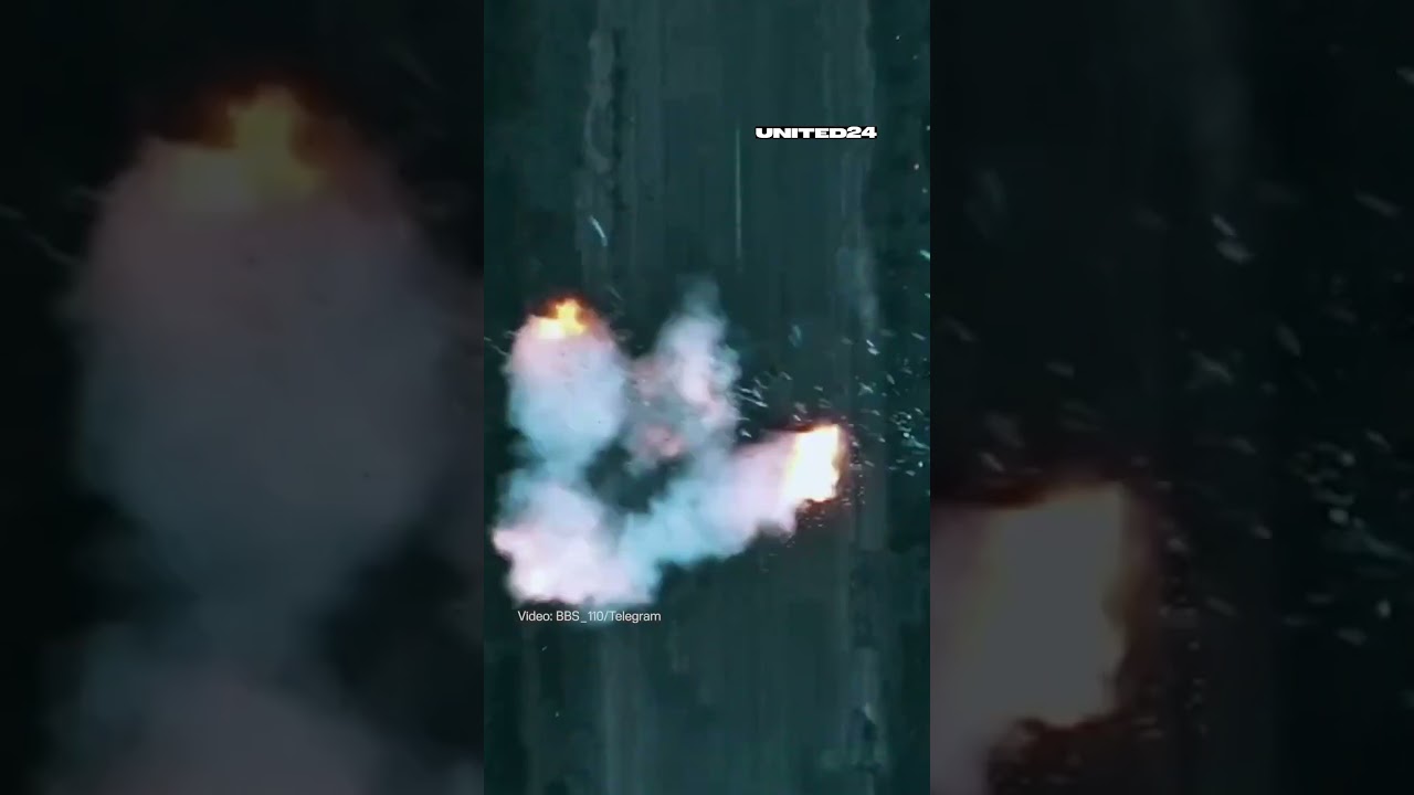 Precise Munitions Drops From Ukrainian Drone Operators #warinukraine