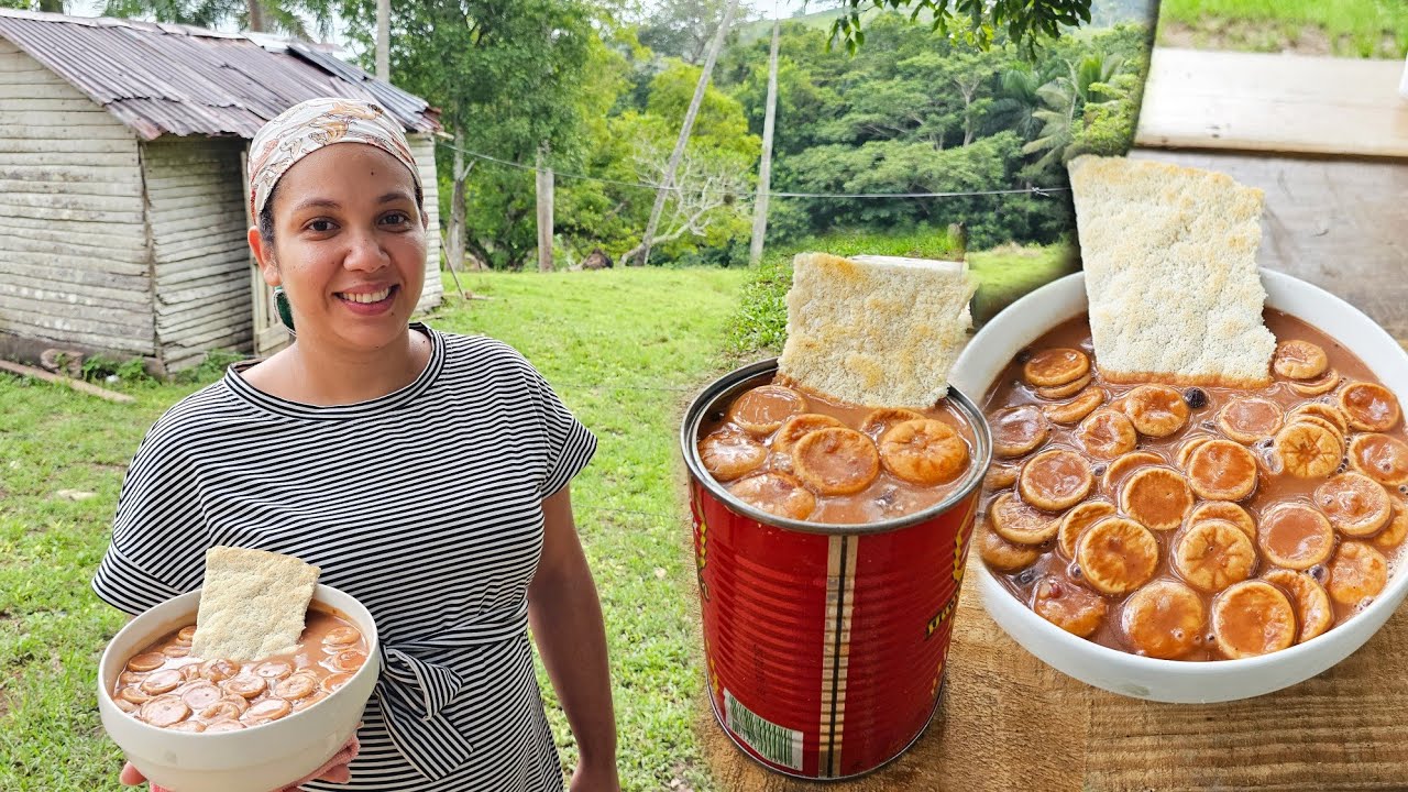 Con Leche Y Galletas Habichuelas Con Dulce Tradición Dominicana. La Vida Del Campo