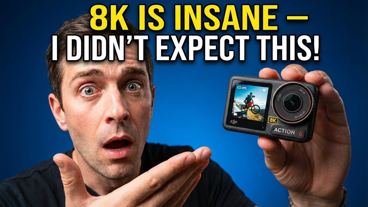 DJI Osmo Action 6 Unboxing – I Didn’t Expect This in 8K 🤯