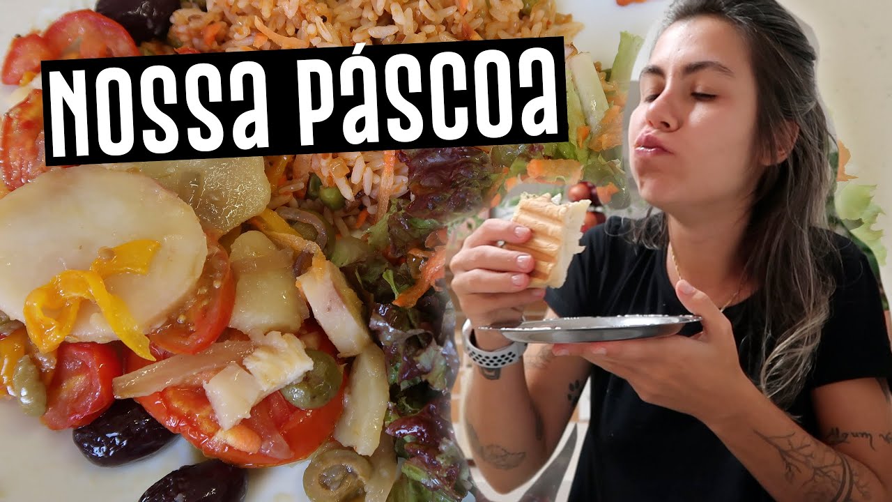 TUDO QUE COMEMOS EM UM DIA VEGANO + NOSSA PÁSCOA | TNM Vegg