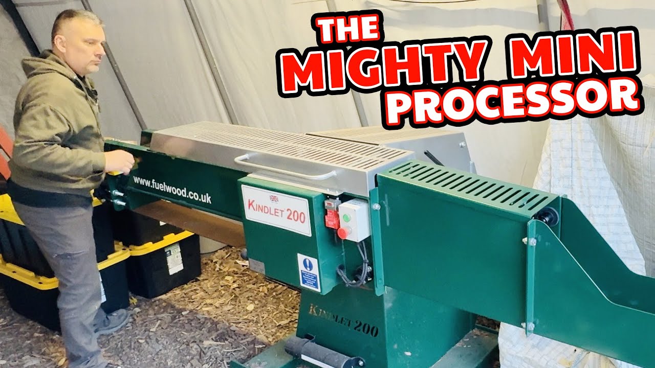 Supercharged Firewood Production – Mini Firewood Made Fast with the Kindlet 200