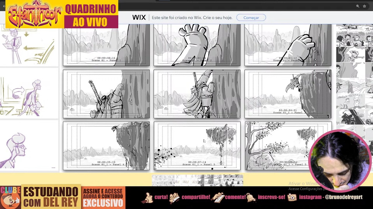 QUADRINHO AO VIVO #009
