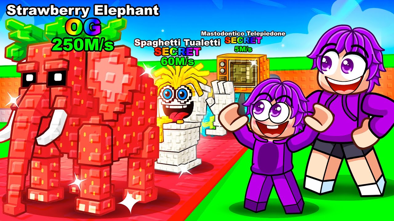 Giving Baby Dash INFINITE LUCK To Get NEW OG SECRETS in Steal a Brainrot...