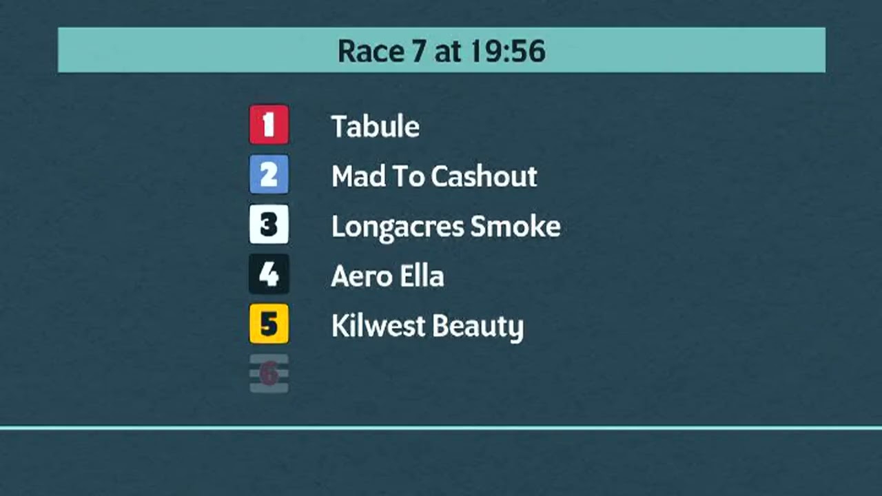 Monmore Greyhounds Races on 26th February 2026