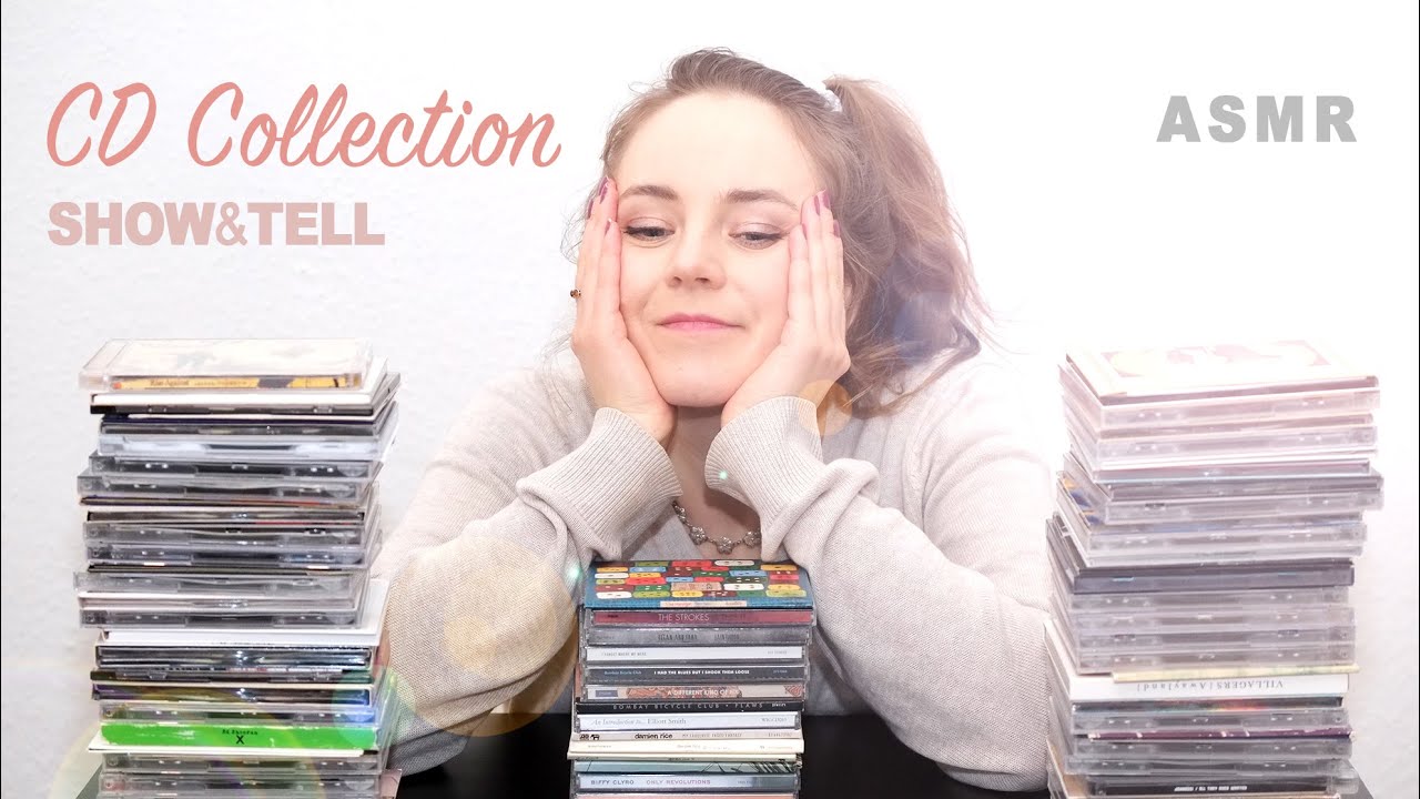 CD Collection Show & Tell | ASMR Whispering