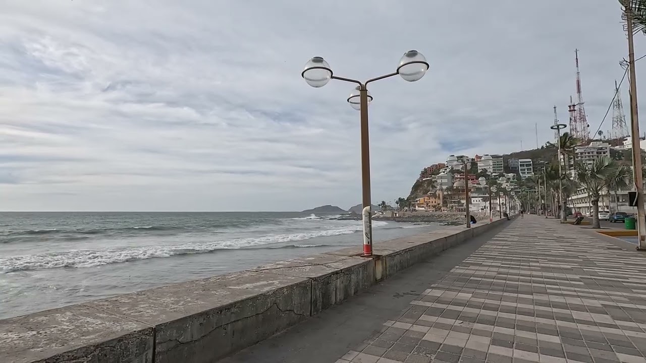 Dia super nublado en Olas Altas