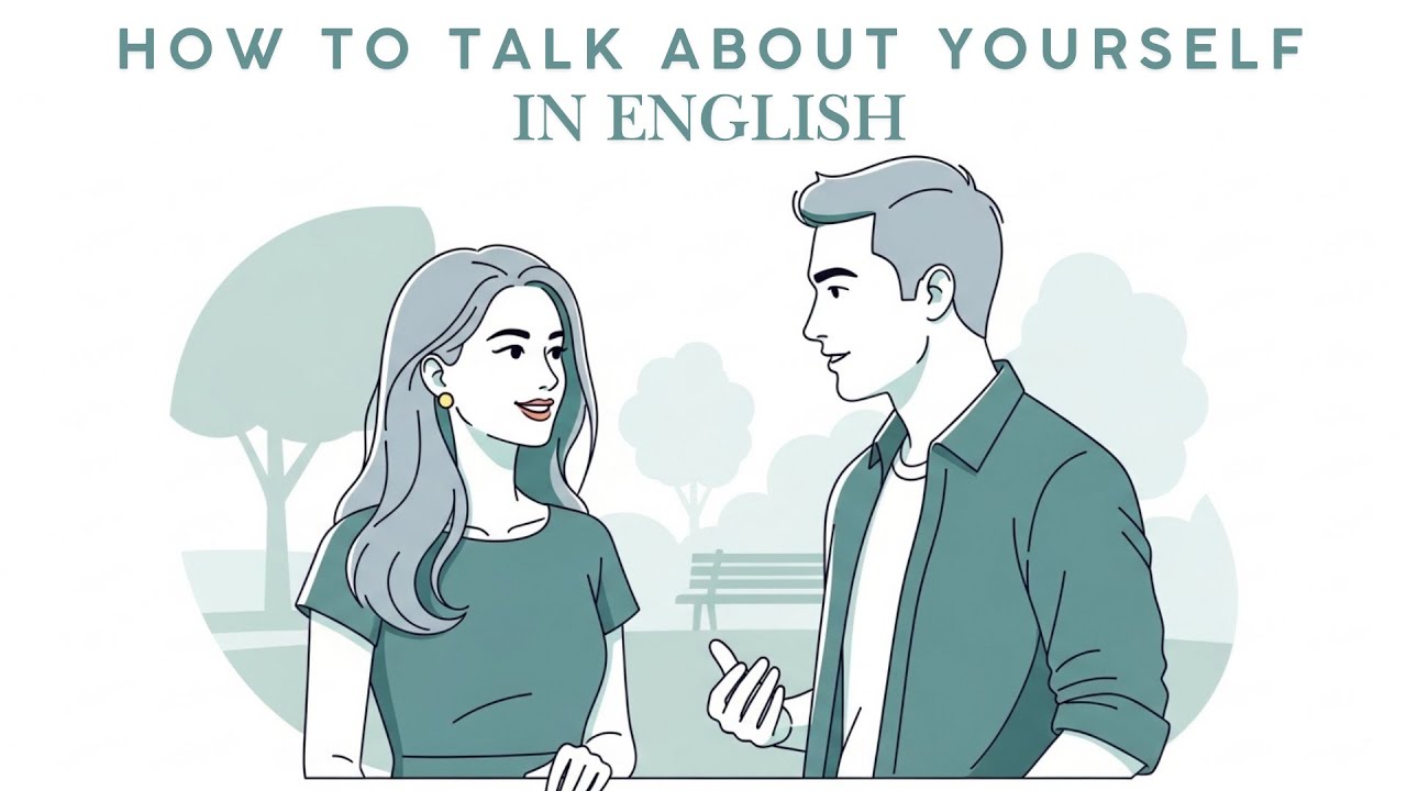 How to Talk About Yourself in English l Real-Life Conversations l English Podcastle