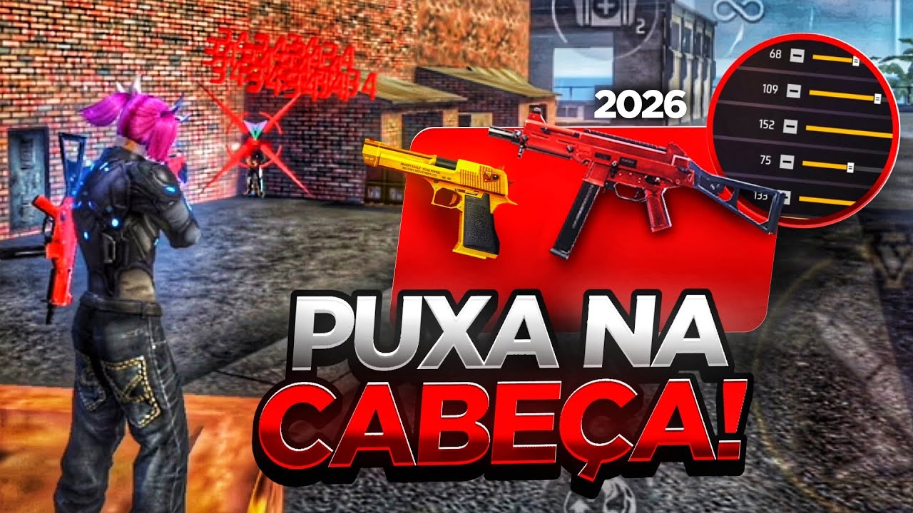 SENSI DO MARECHAL 2026!🔥 a MELHOR SENSIBILIDADE COM e SEM DPI para SUBIR CAPA DEPOIS da ATUALIZAÇÃO
