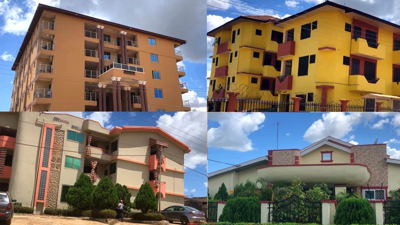 Beautiful Houses and Hostels in Ayeduase Around KNUST CAMPUS - Kumasi Ghana
