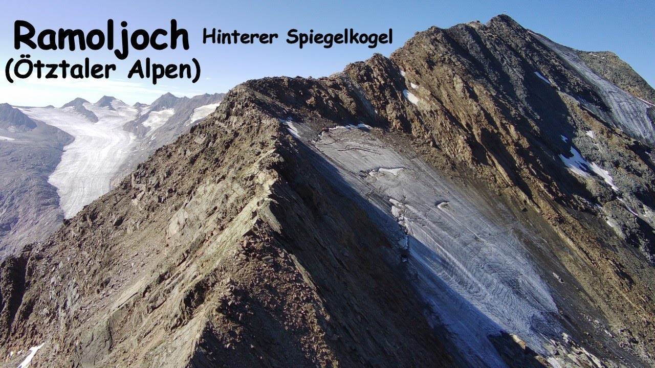Drohne / Ramoljoch (3189m, Ötztaler Alpen) - Tirol, Österreich