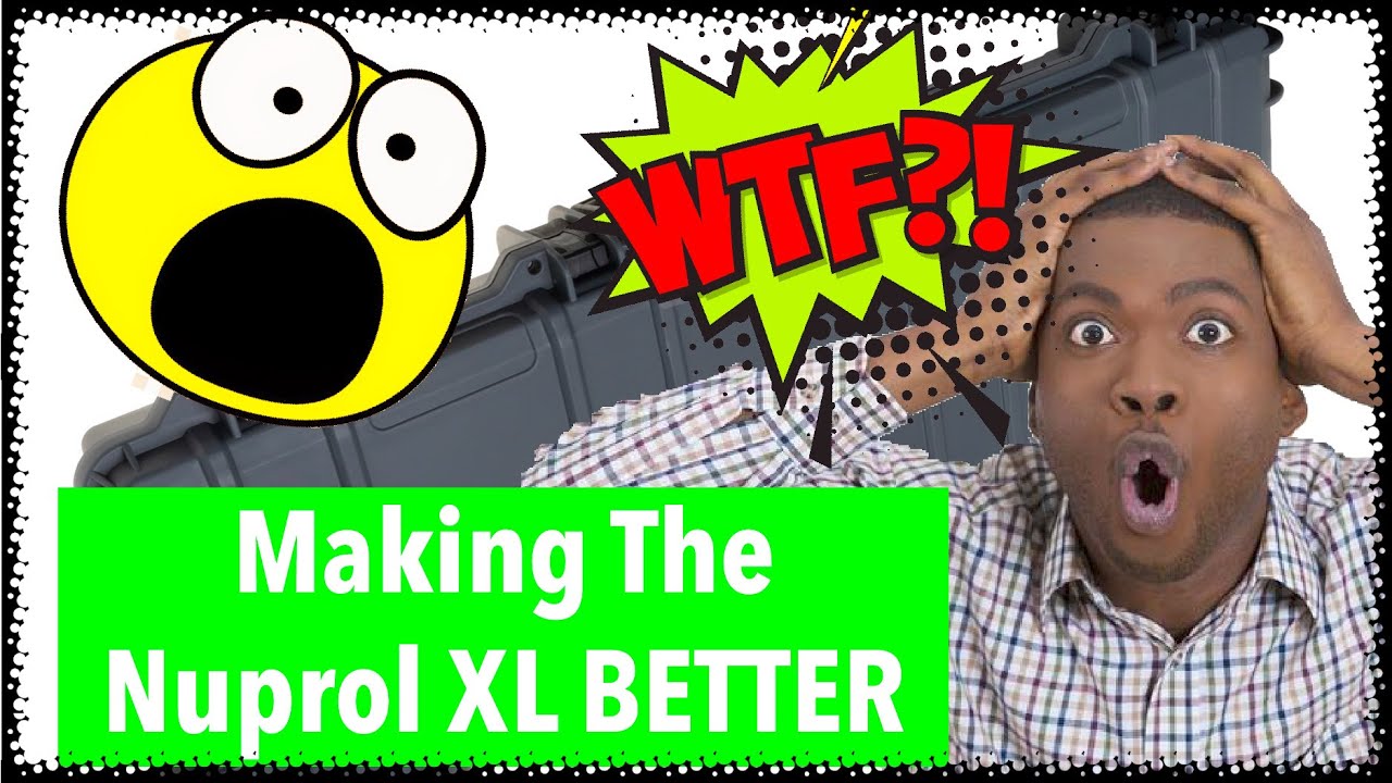 NUPROL XL HARD CASE | UPGRADE - HOW TO Pick and Pluck Foam Modification Tutorial