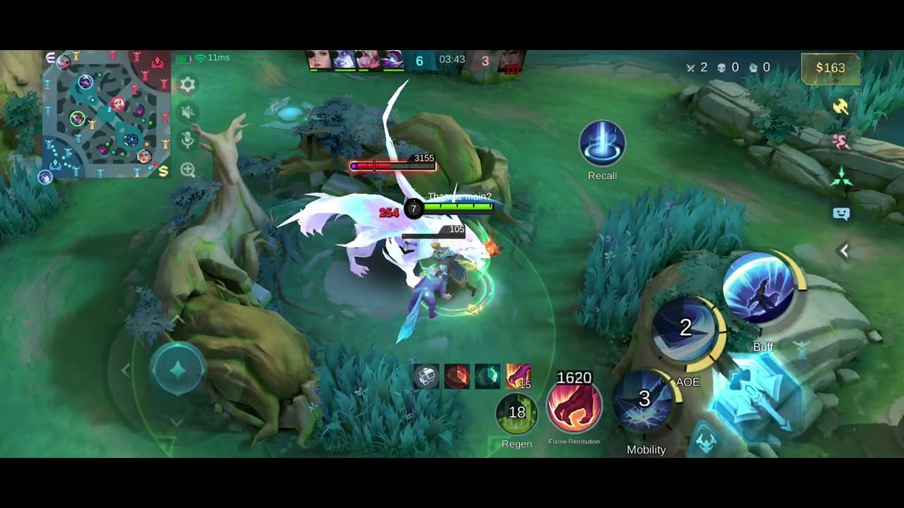 Alucard for very first time(Ngayon ko lang nagamit alucard dahil puro freya yung ginagamit ko🙂🙂🙂❤️