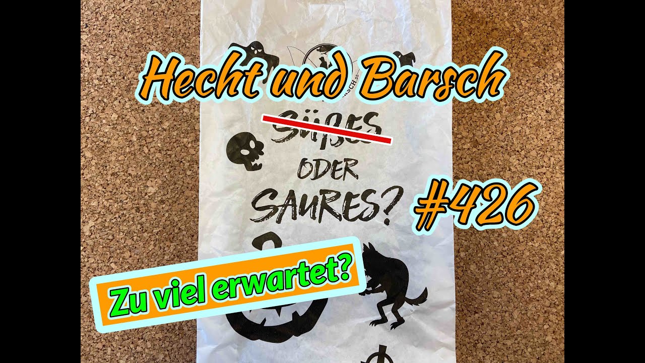 Hecht und Barsch, Süßes oder Saures 2021! 3 Pakete im Unboxing!