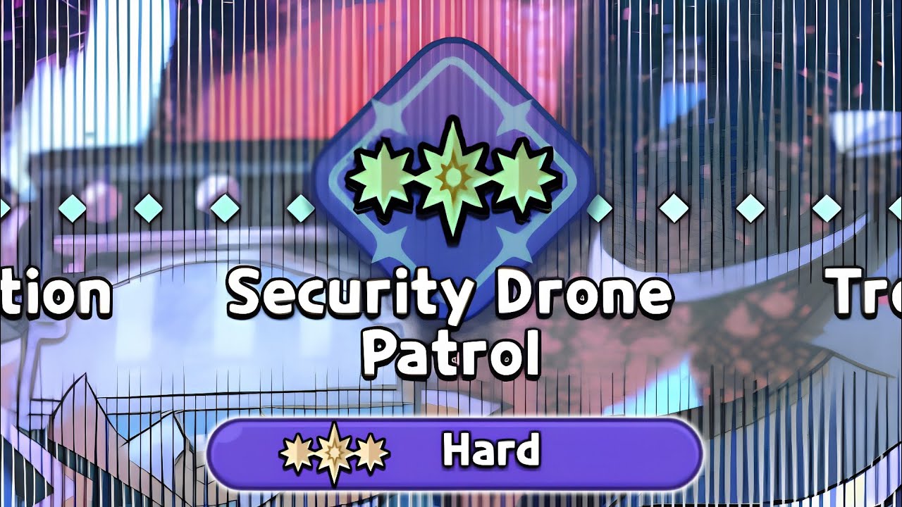 How to EASILY CLEAR: Security Drone Patrol Hard Mode Best Guide (with pulpo cookie) 🎀