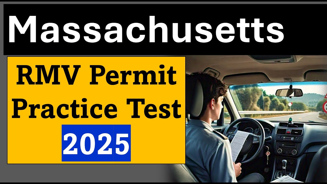 🚗 Master the Massachusetts DMV Permit Test with Our 2025 Practice Questions! 🚦
