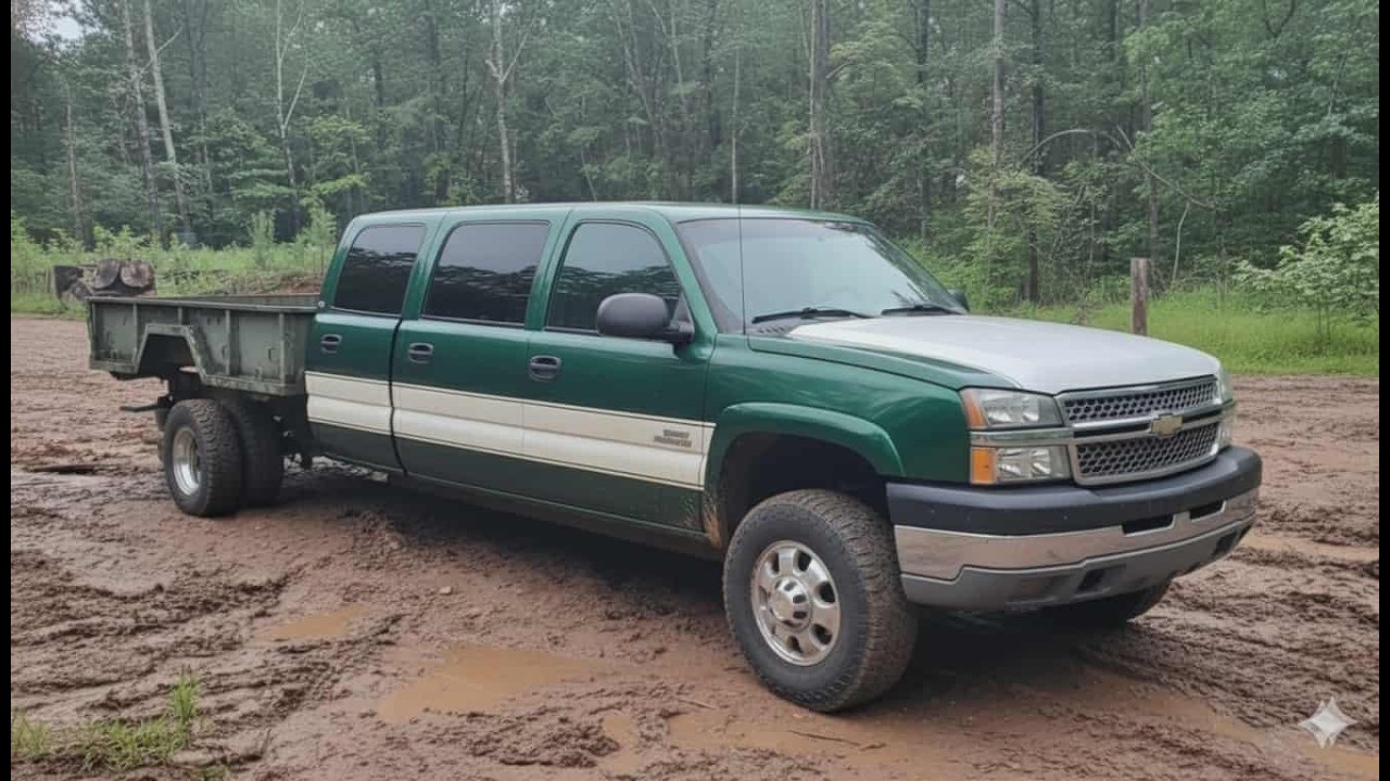Сборка шестидверного грузовика Chevy, часть 1.