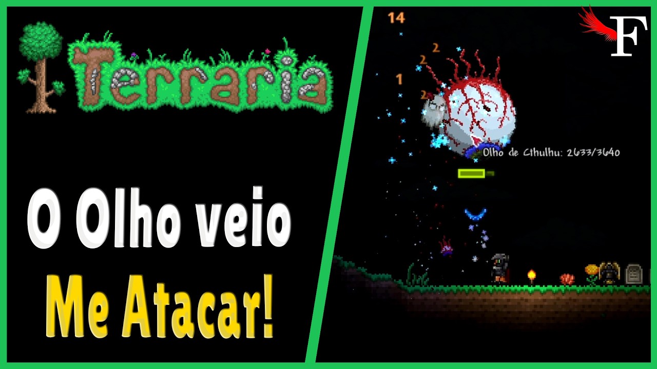 O Olho do Cthulhu APARECEU - Terraria - #4 PTBR