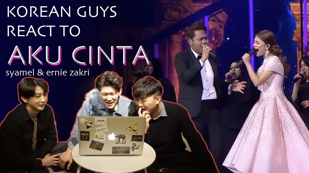 Korean Guys React to Aku CInta by Syamel & Ernie Zakri