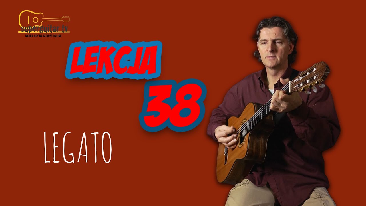 Lekcja 38. #Nauka gry na gitarze. Podstawy. Legato.