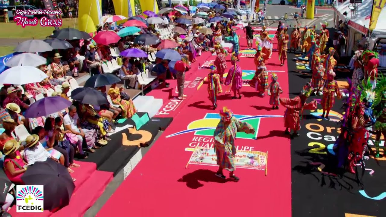 Giga Parade Maestro du Mardi Gras 2025 de Guadeloupe
