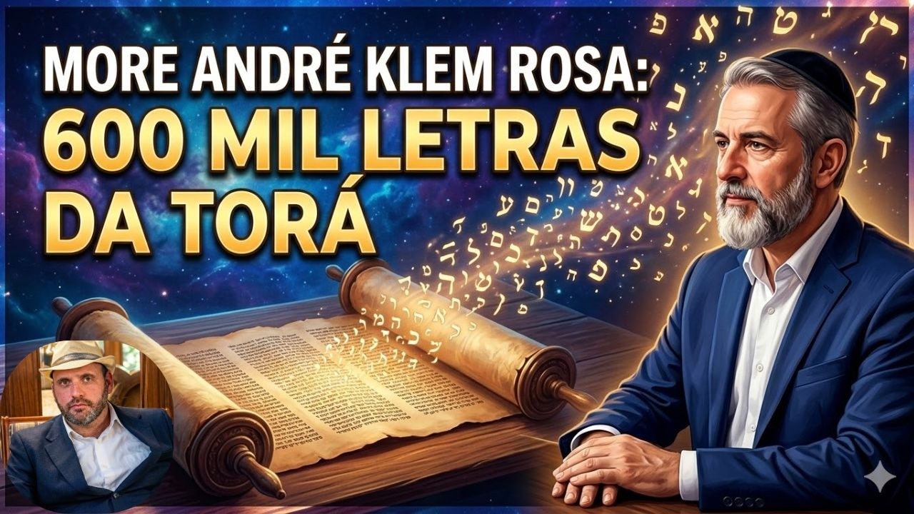 600 mil letras da Torá 