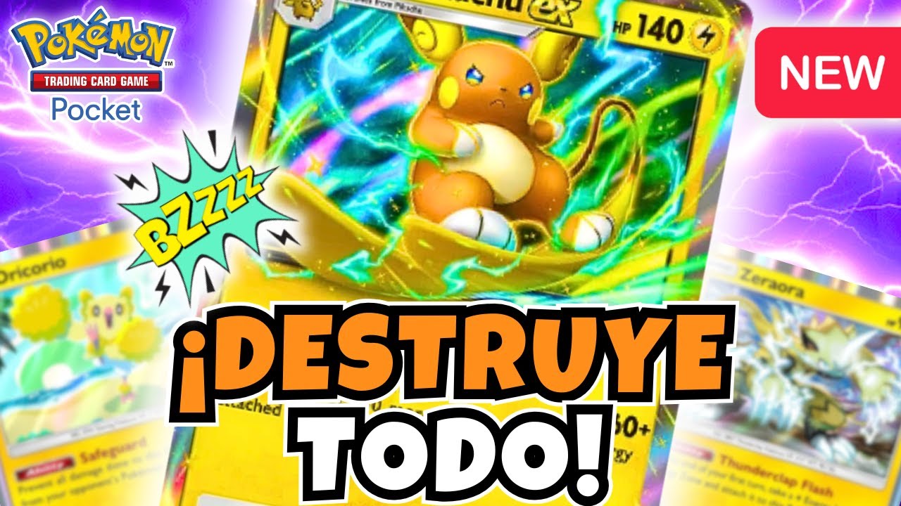 ¡RAICHU ESTÁ ROTÍSIMO en Pokémon TCG Pocket!