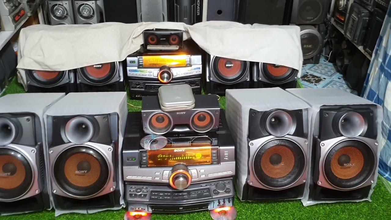 SONY model no. LBT-ZUX 10D PMPO 12300W and SONY vx-8 pmpo 3400W. 01726-140143