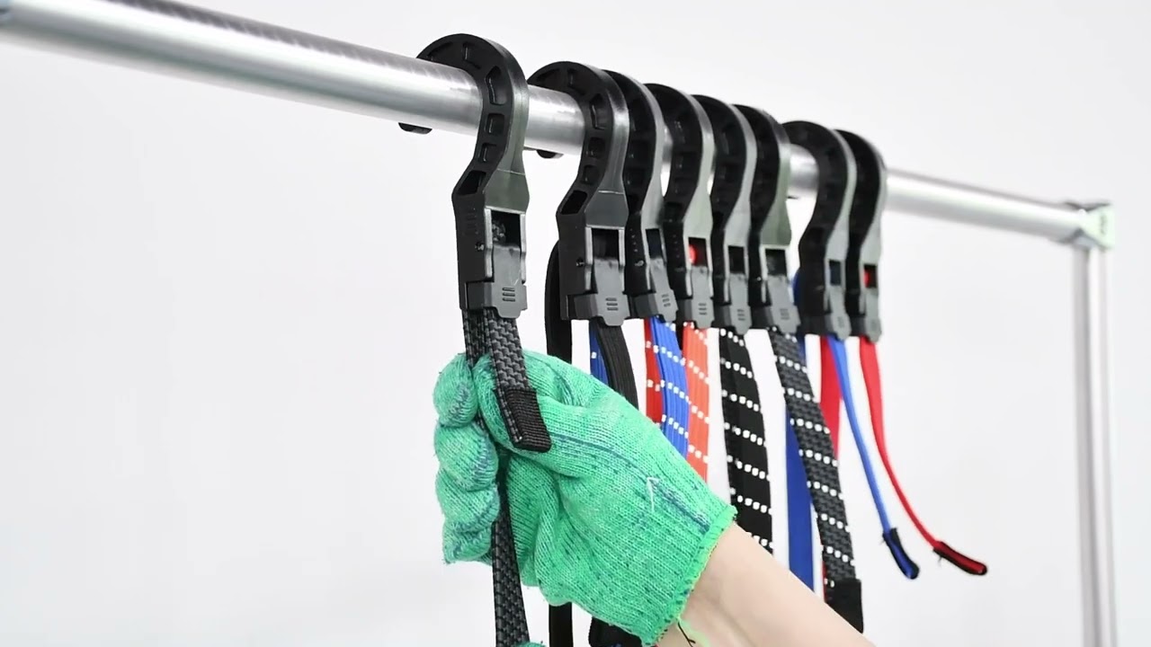 New Patent Adjustable Bungee Cords with Hooks - Available on Amazon